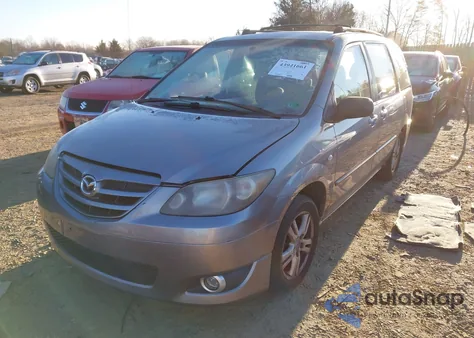 2005 Mazda Mpv Lx z USA, uszkodzony, nr VIN JM3LW28J850542756